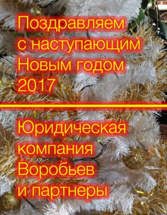 Юристы и адвокаты Донецка ДНР поздравляют с Новым годом 2017