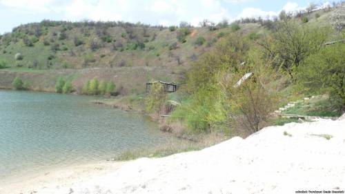 Озеро в Авдеевке Донецк